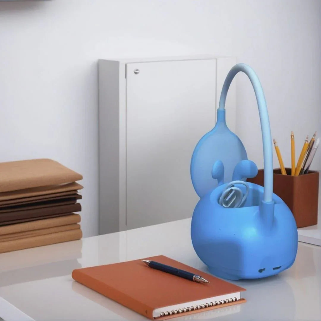 Cute Rabbit Desk Lamp with Flexible Neck