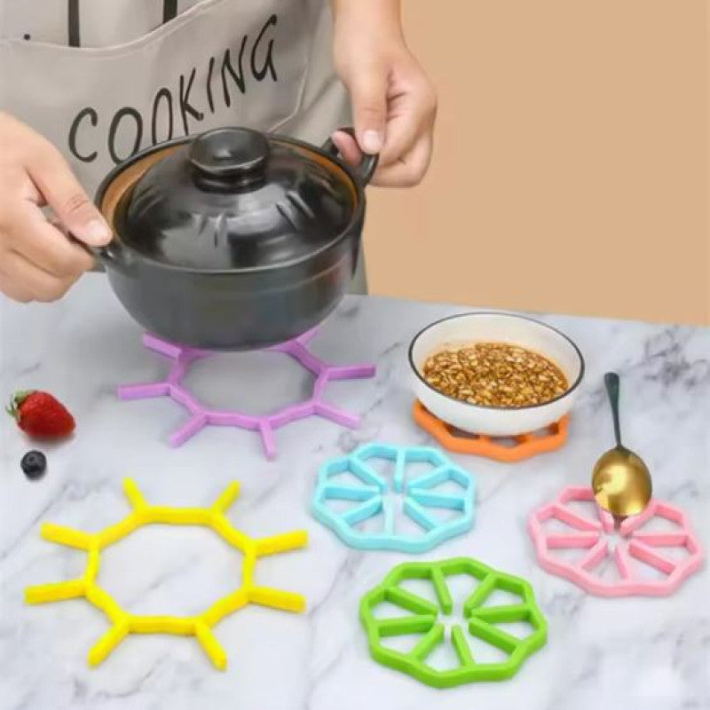Pack Of 2 Silicone Heat Insulation Pot Mat
