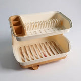 Kitchen Master Plastic Plate Rack with Tray