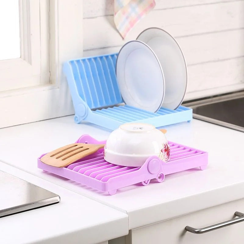 Foldable Dish Rack Kitchen & Cooking product image - Nexusmart Pakistan