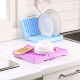 Foldable Dish Rack Kitchen & Cooking product image - Nexusmart Pakistan