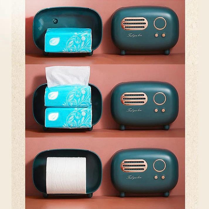 Creative Tissue Box Holder Home Organization view 3 - Nexusmart Pakistan