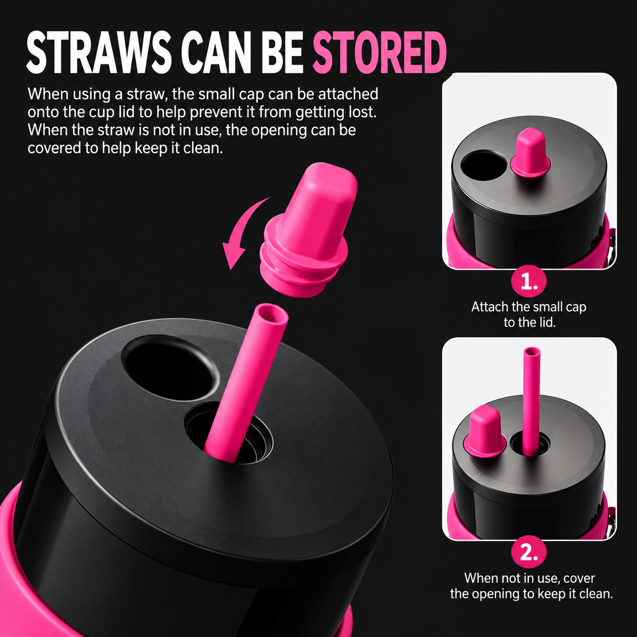 Aesthetic Vacuum Insulated Tumbler 710ml with Lid
