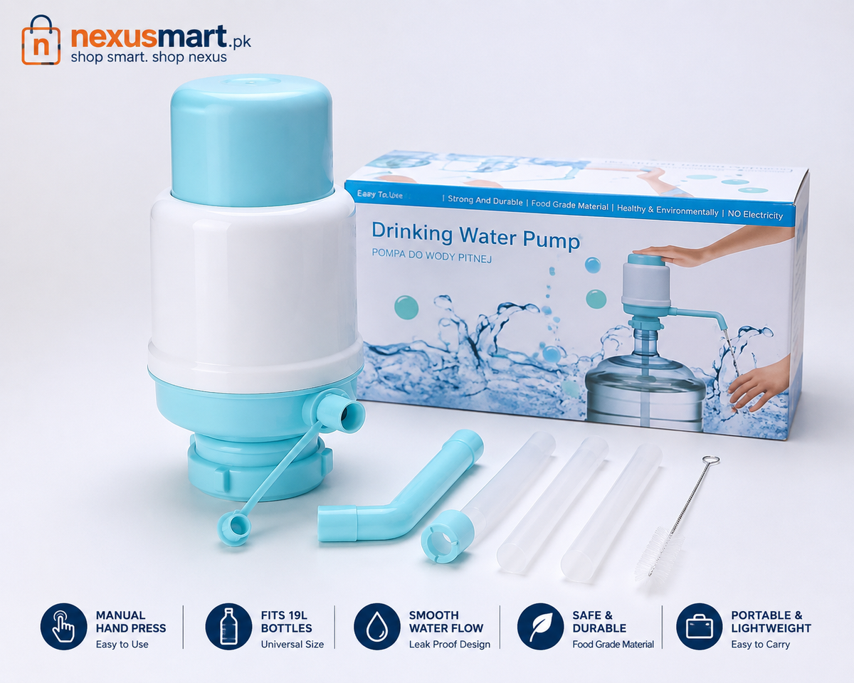 Manual Hand Press Water Dispenser Pump for 19L Bottle