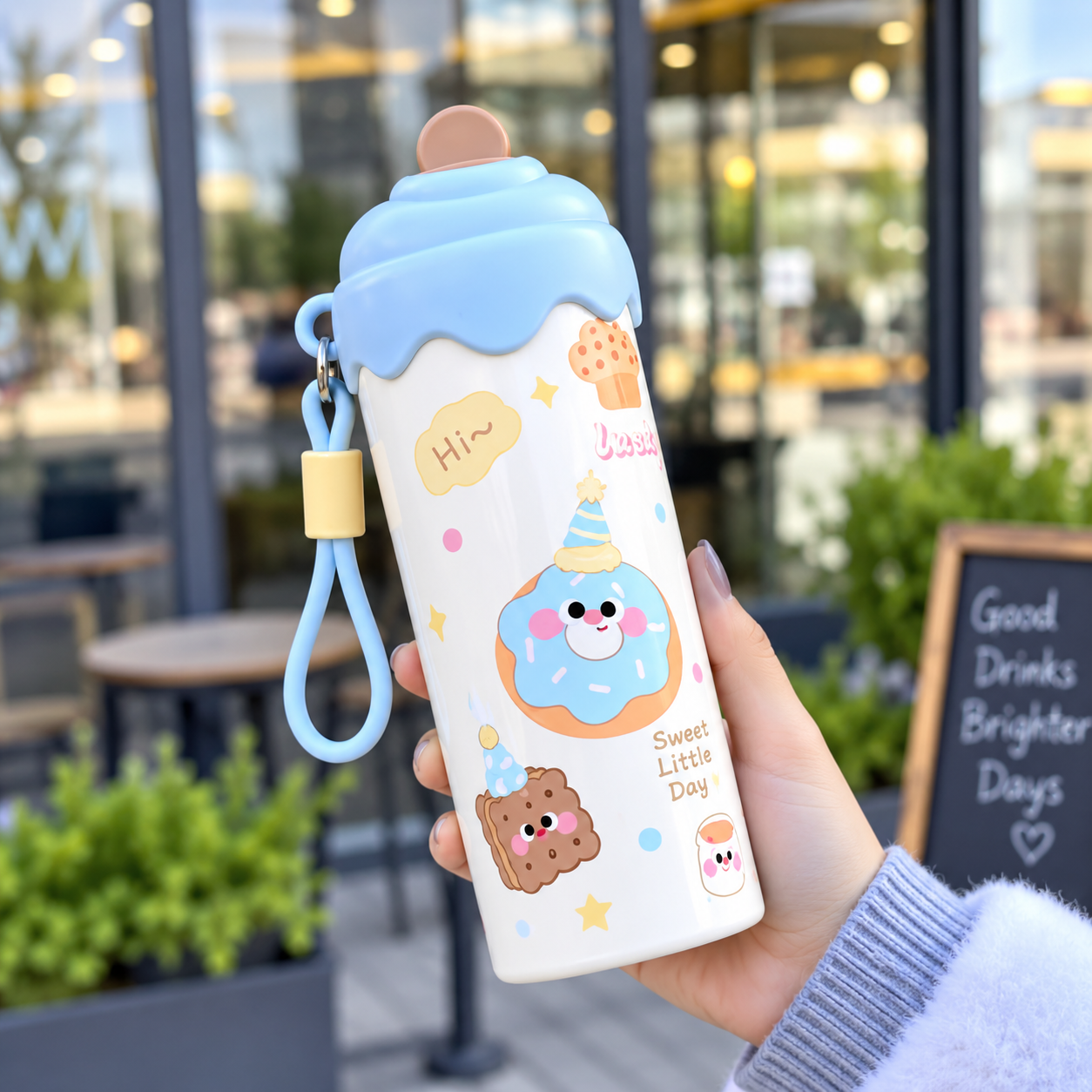 Ice Cream Shape Vacuum Insulated Cup