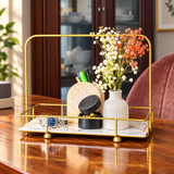 Matrix Golden Arc Vanity Stand – Cosmetic & Perfume Organizer