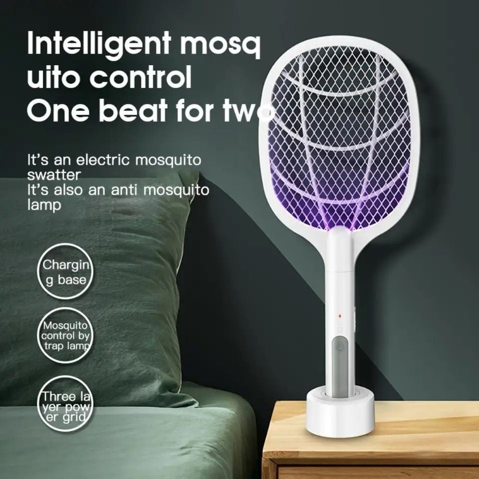 Rechargeable Mosquito Killer Racket 2-in-1 Nexusmart product image - Nexusmart Pakistan