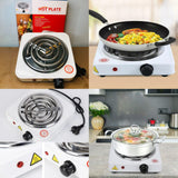RAF Single Electric Hot Plate 1000W – Portable Stove