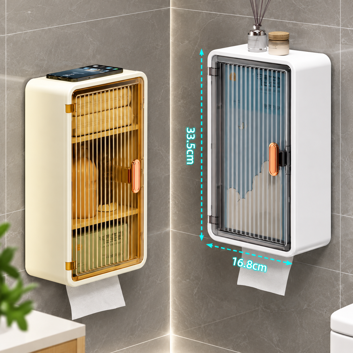 Bathroom Storage Cabinet – Multi-Purpose Organizer for Toiletries & Essentials