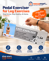 Pedal Exerciser for Leg Exercises – Compact Seated Workout Trainer