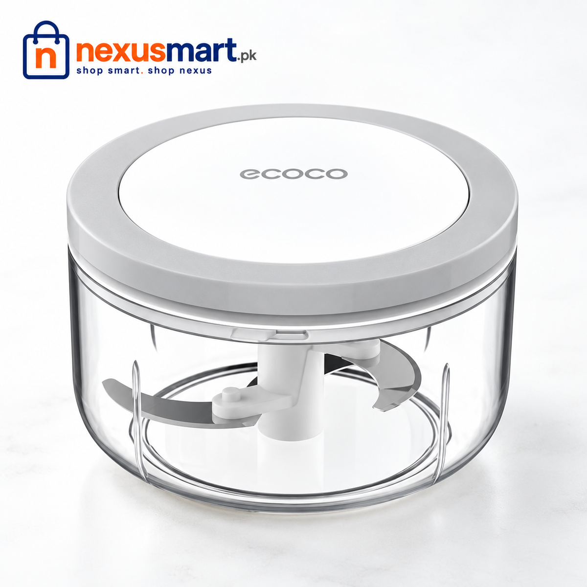 Ecoco 1000ml Hand Chopper for Kitchen Food Prep
