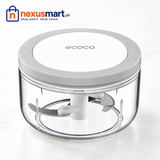 Ecoco 1000ml Hand Chopper for Kitchen Food Prep