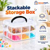Stackable Storage Box for Home Organization