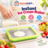 Instant Ice Cream Maker – Homemade Frozen Dessert Maker