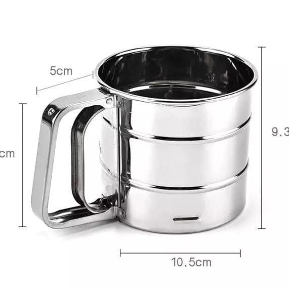 Flour Sifter Baking & Kitchen Essential Nexusmart view 3 - Nexusmart Pakistan