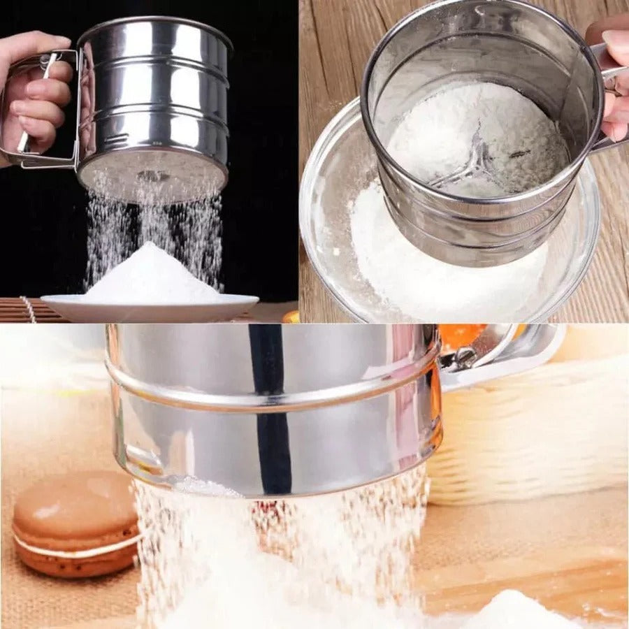 Flour Sifter Baking & Kitchen Essential Nexusmart product image - Nexusmart Pakistan