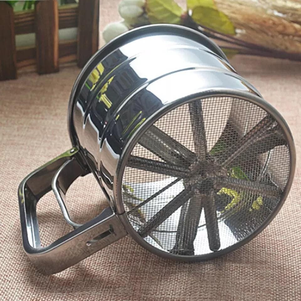 Flour Sifter Baking & Kitchen Essential Nexusmart view 2 - Nexusmart Pakistan