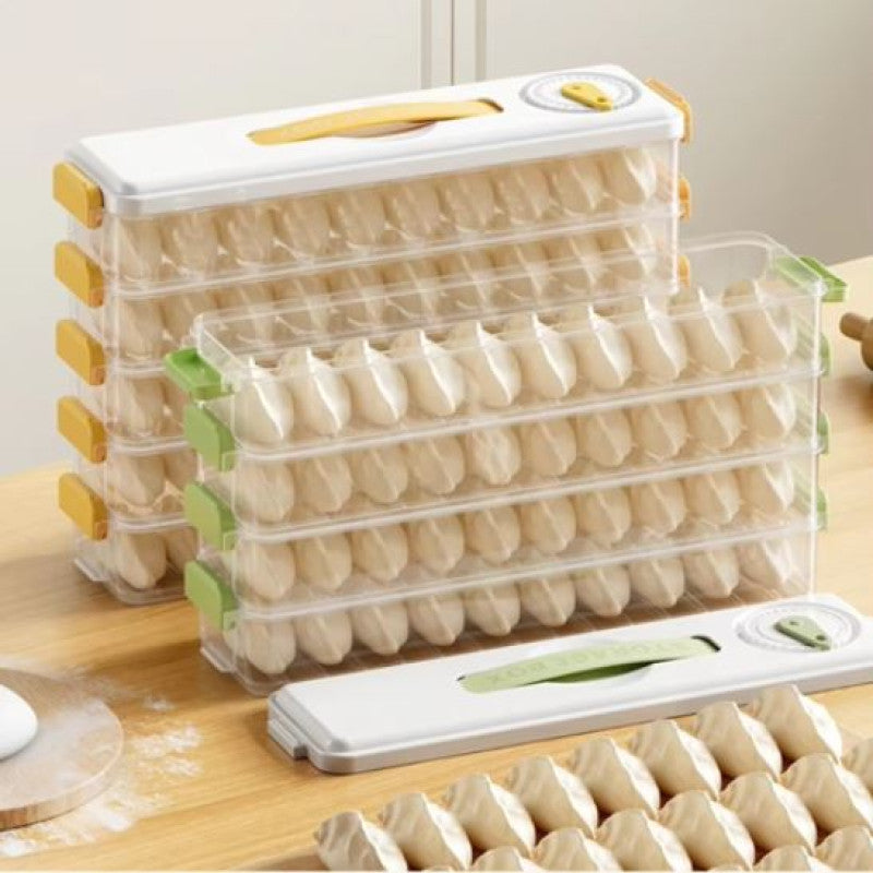 Refrigerator Storage Box Dumplings Donuts Organizer – Multi-Layer