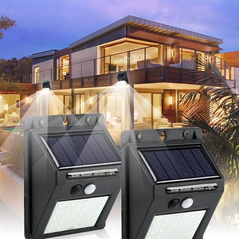 Solar Sensor Motion, Sunlight control Solar Energy Street lamp, Solar Power Induction Wall Light, Solar Led Light Outdoor Lamp, Motion Sensor Wall Light, Waterproof Solar Sunlight Powered Garden Street Light
