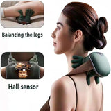 Neck & Back Massager with Heat – Wireless Kneading Massage Pillow