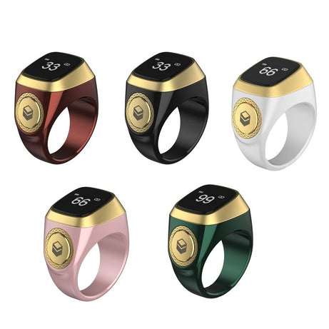 Digital Tasbih Ring Counter Prayer Tally Counter Zikr Ring product image - Nexusmart Pakistan
