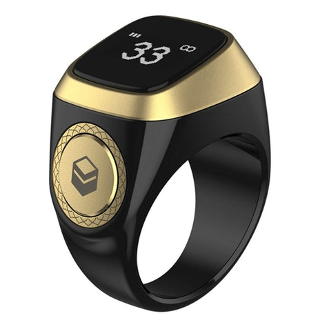 Digital Tasbih Ring Counter Prayer Tally Counter Zikr Ring view 3 - Nexusmart Pakistan