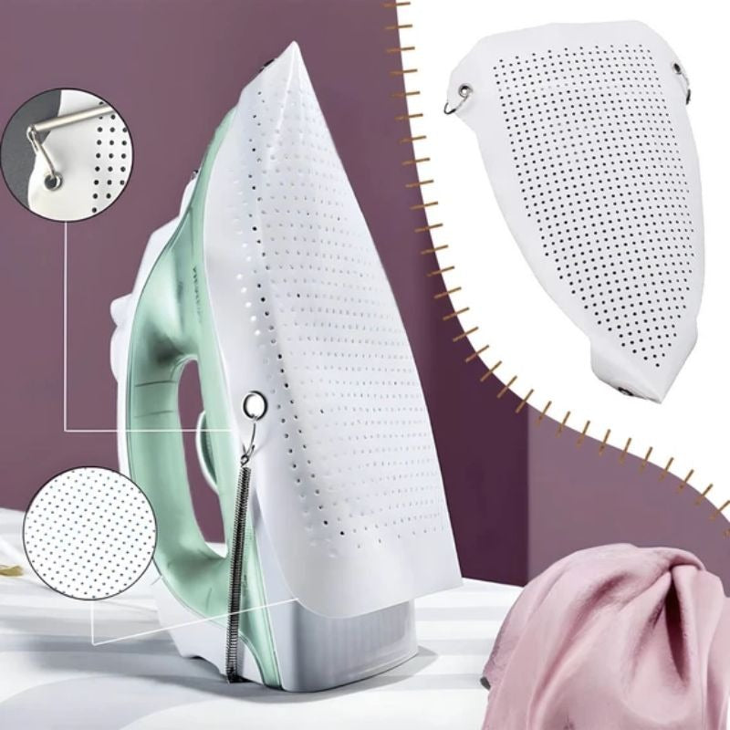 Universal Anti-Scorch Teflon Iron Shoe Cover – Non-Stick Iron Protector for Delicate Fabrics