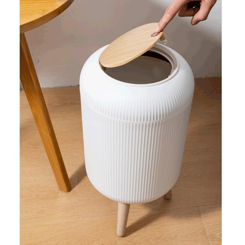 Creative Waterproof Household Dustbin Bin Stylish Design view 2 - Nexusmart Pakistan