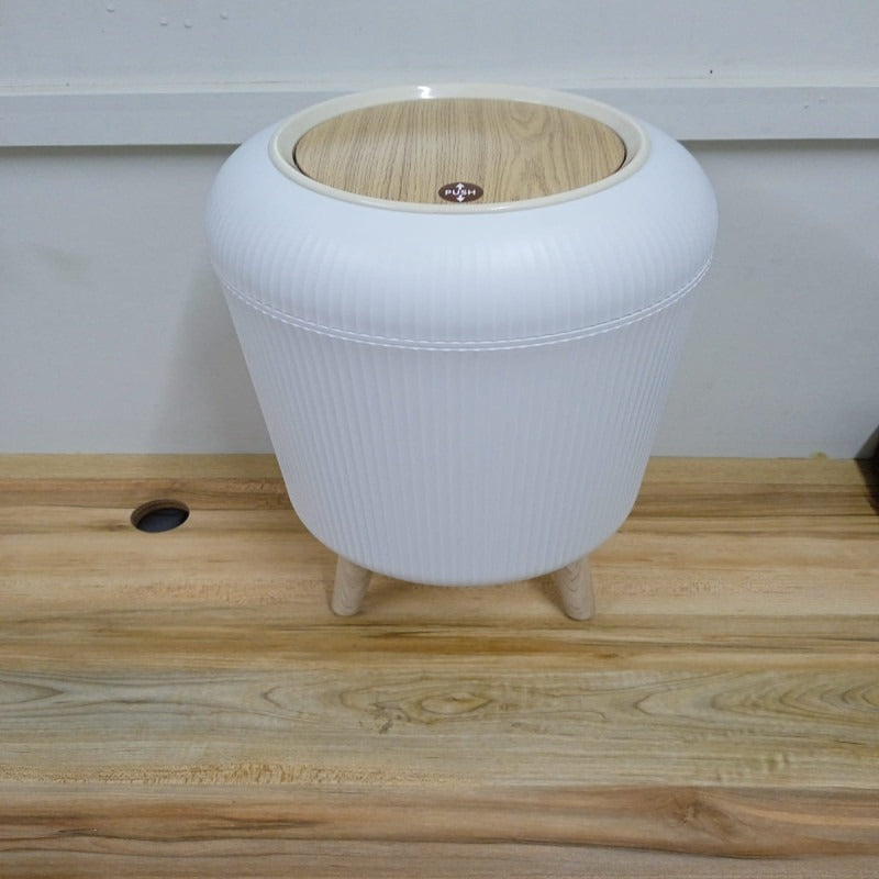 Creative Waterproof Household Dustbin Bin Stylish Design view 3 - Nexusmart Pakistan