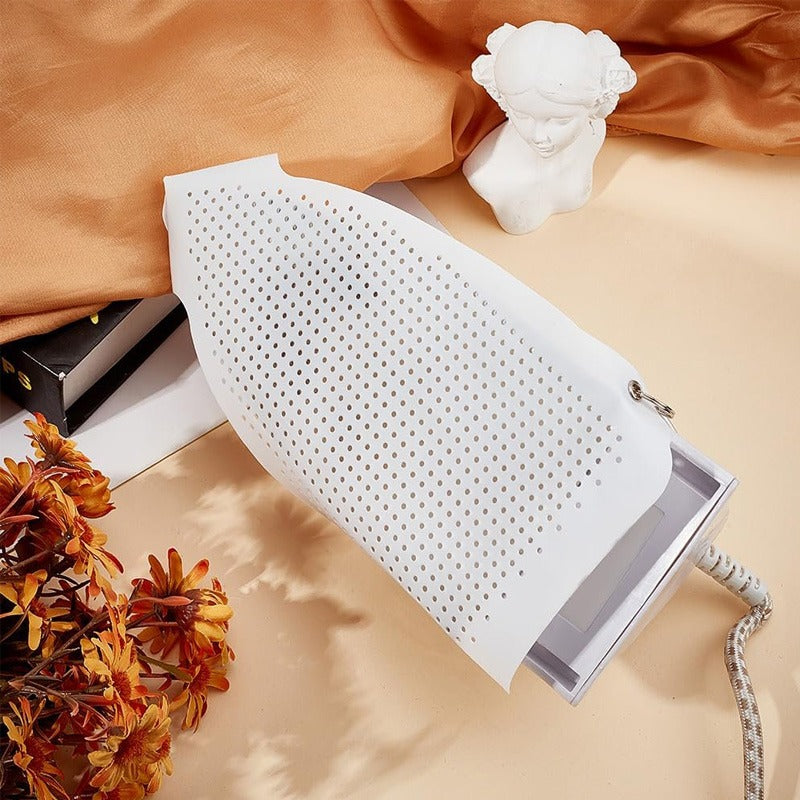 Universal Anti-Scorch Teflon Iron Shoe Cover – Non-Stick Iron Protector for Delicate Fabrics