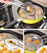 Frying Tong with Strainer Stainless Steel Kitchen & Cooking product image - Nexusmart Pakistan