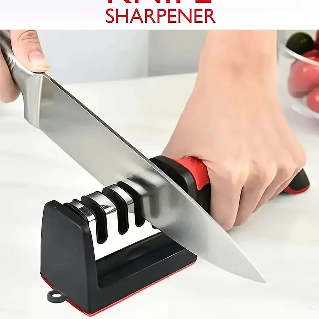 Kitchenly 4-in-1 Adjustable Kitchen Knife Sharpener product image - Nexusmart Pakistan