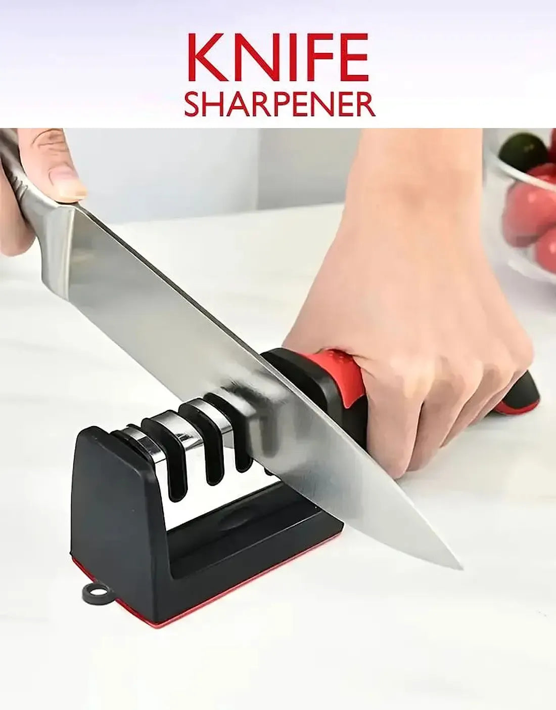 Kitchenly 4-in-1 Adjustable Kitchen Knife Sharpener product image - Nexusmart Pakistan