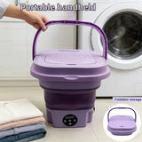 1.8L Portable Foldable Mini Washing Machine with Spinner
