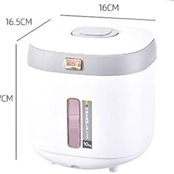 10KG Airtight Rice Dispenser – Large Capacity Dry Food Storage Container