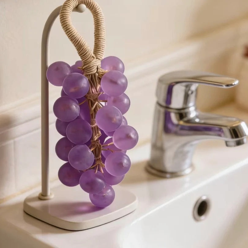 Grape Shaped Hanging Bath Soap – 2 in 1 Scented Soap & Air Freshener