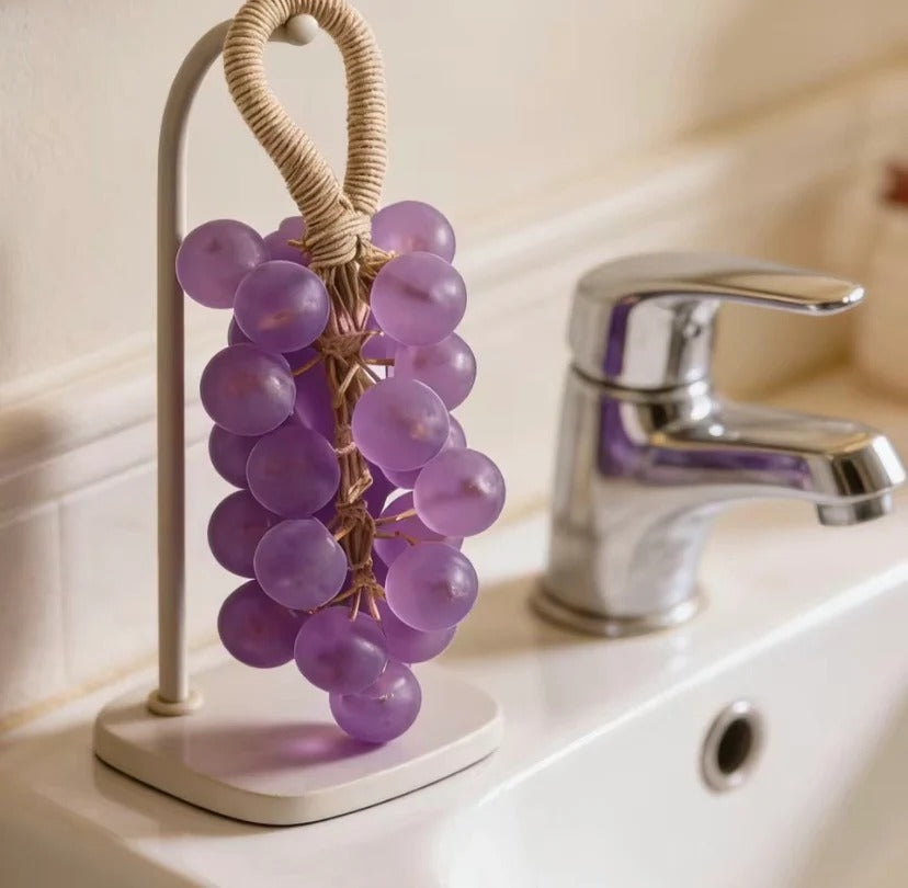 Grape Shaped Hanging Bath Soap – 2 in 1 Scented Soap & Air Freshener