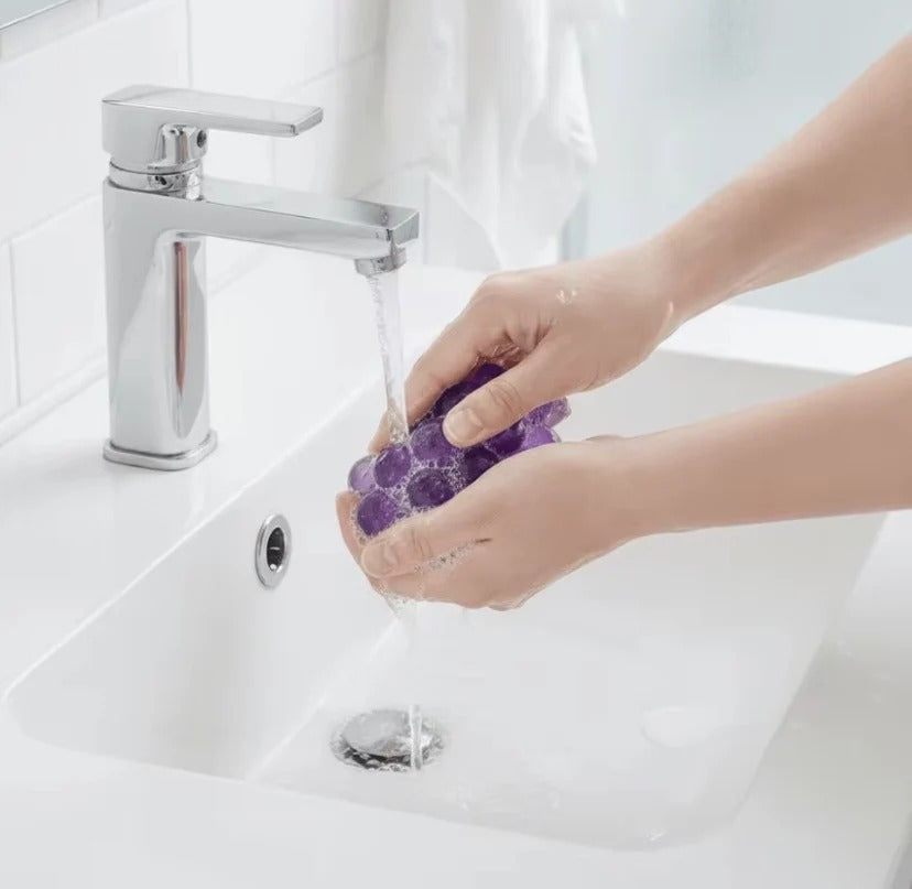 Grape Shaped Hanging Bath Soap – 2 in 1 Scented Soap & Air Freshener