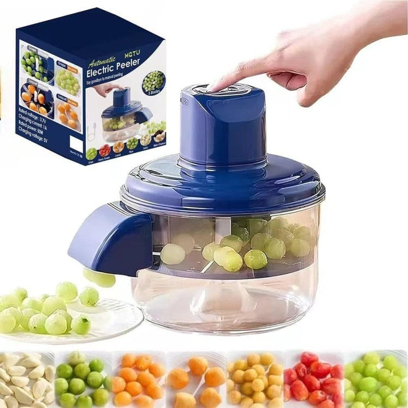 Rechargeable Automatic Fruit Vegetable Peeler Electric Peel view 2 - Nexusmart Pakistan