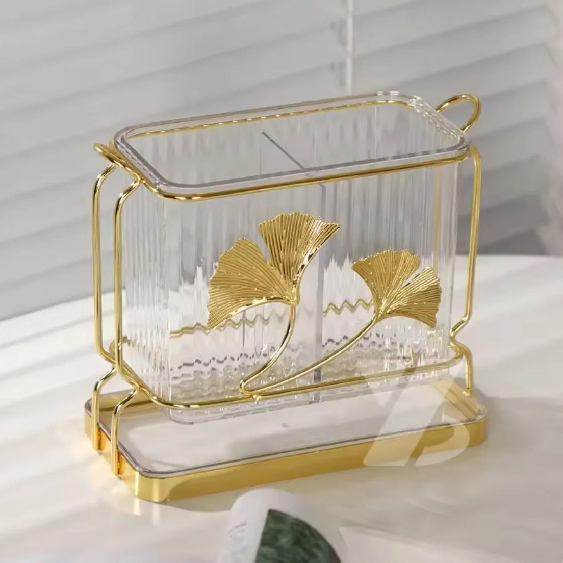 Acrylic Cutlery Holder – Kitchen Spoon, Fork & Utensil Organizer