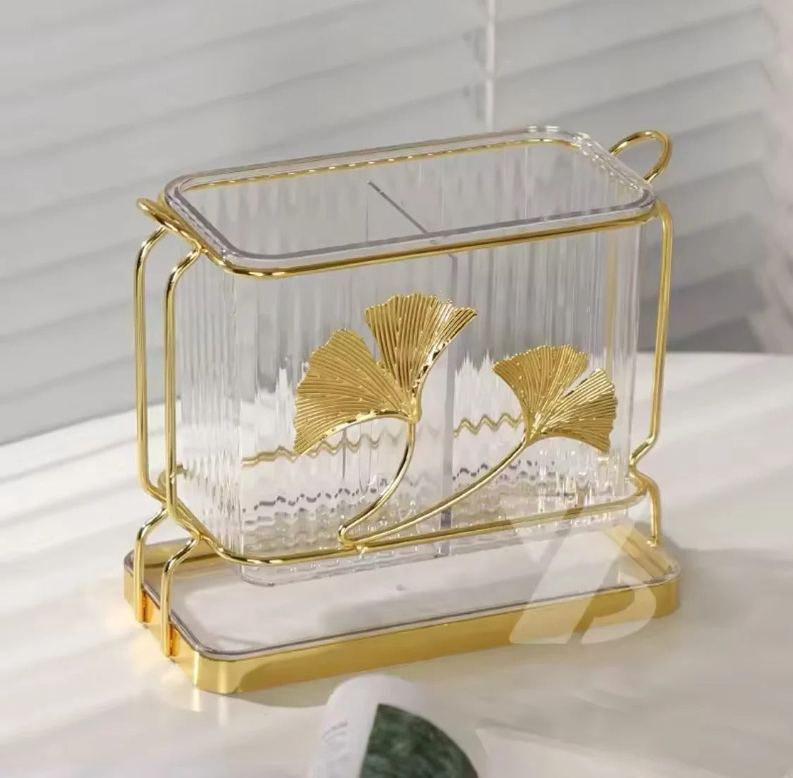 Acrylic Cutlery Holder – Kitchen Spoon, Fork & Utensil Organizer