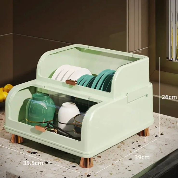 Modern Mini Sideboard Kitchen Rack, Dining Room Storage Space Saving kitchen Cabinet Organizer, Kitchen Dish Drying Drain Rack
