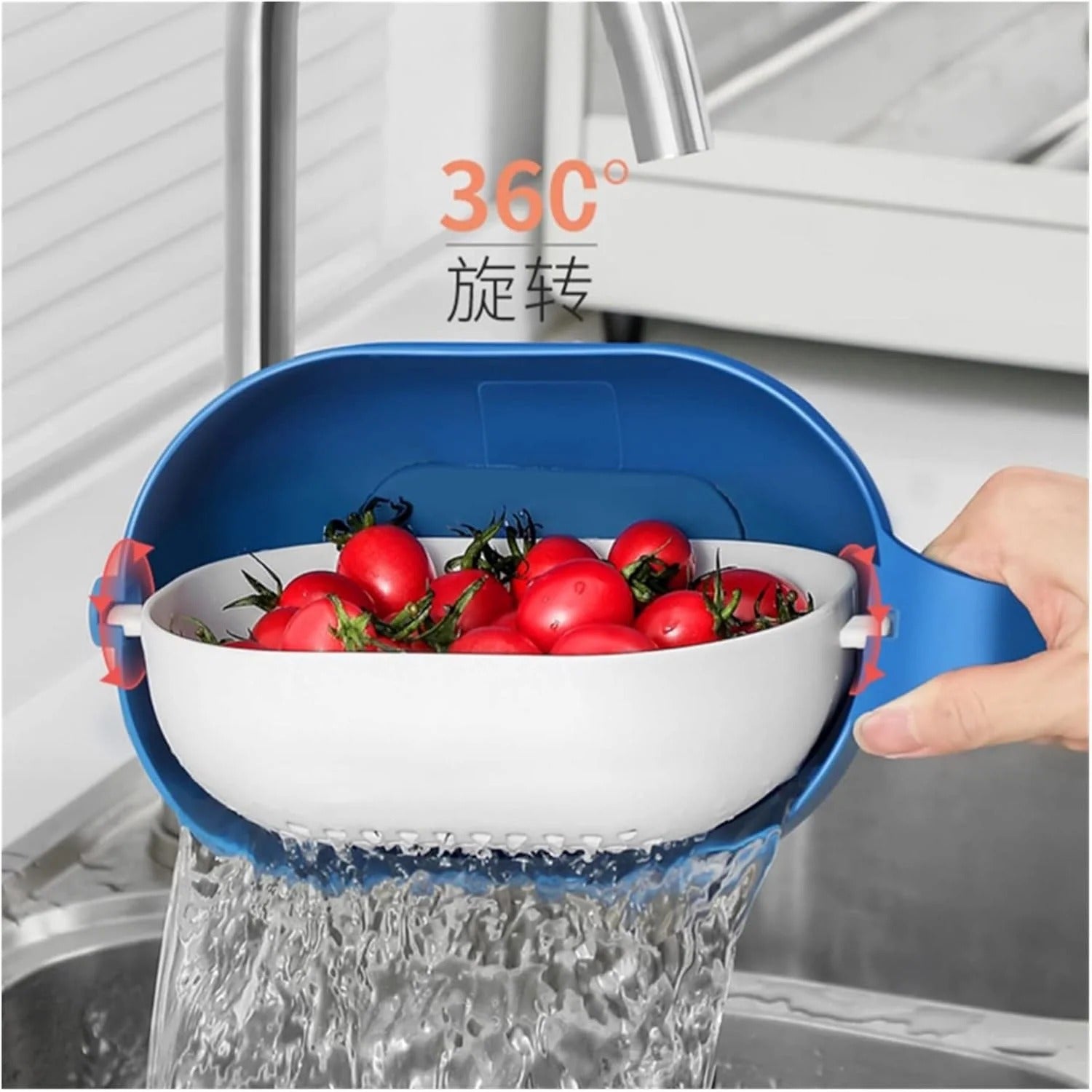 Multifunctional Vegetable Slicer with Drain Basket & Storage Container