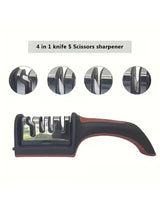 Kitchenly 4-in-1 Adjustable Kitchen Knife Sharpener view 5 - Nexusmart Pakistan