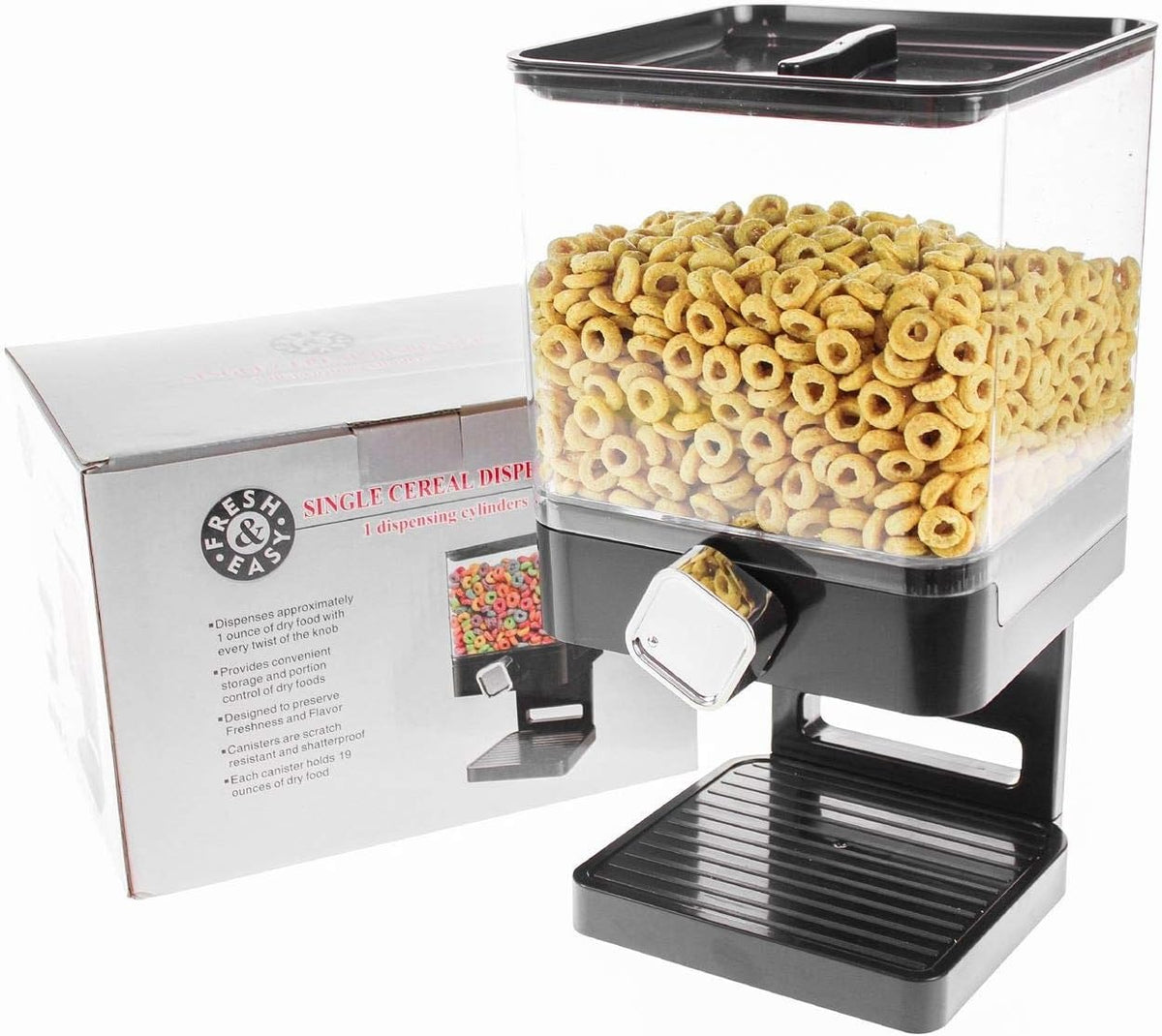 Luxury Single Cornflakes Dispenser | NexusMart.pk