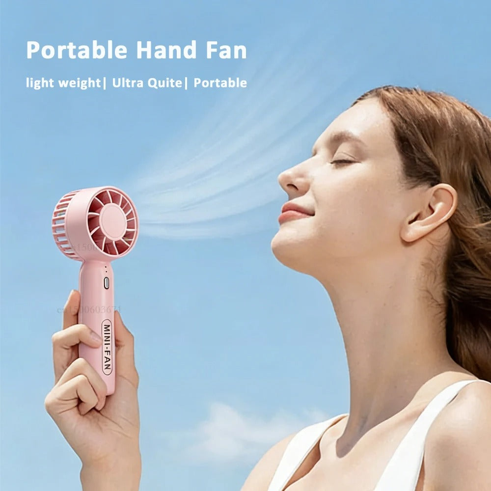 Turbo-Air Portable Rechargeable Mini Blower Fan – 3 Speed Gears
