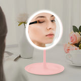 Rechargeable LED Makeup Mirror – Portable Beauty Light