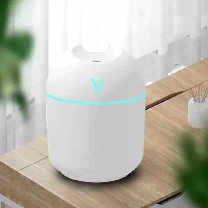 Mini Air Humidifier 250ml – USB with LED Night Light