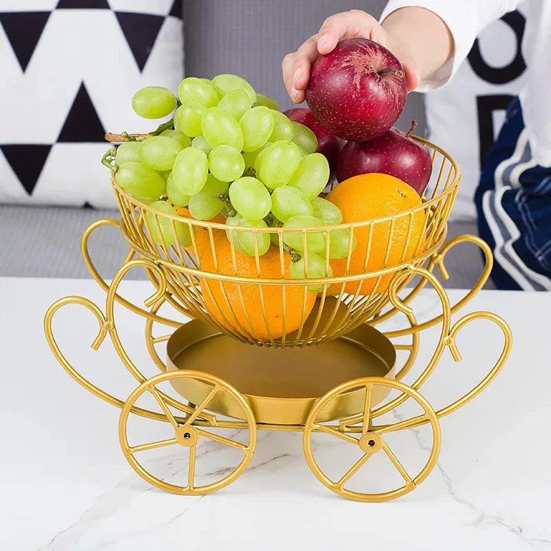 Modern Fruit Basket in Stylish Design (Black colour)