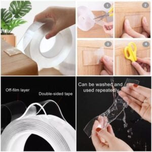 Double Sided Nano Tape No Damage Wall Nexusmart product image - Nexusmart Pakistan